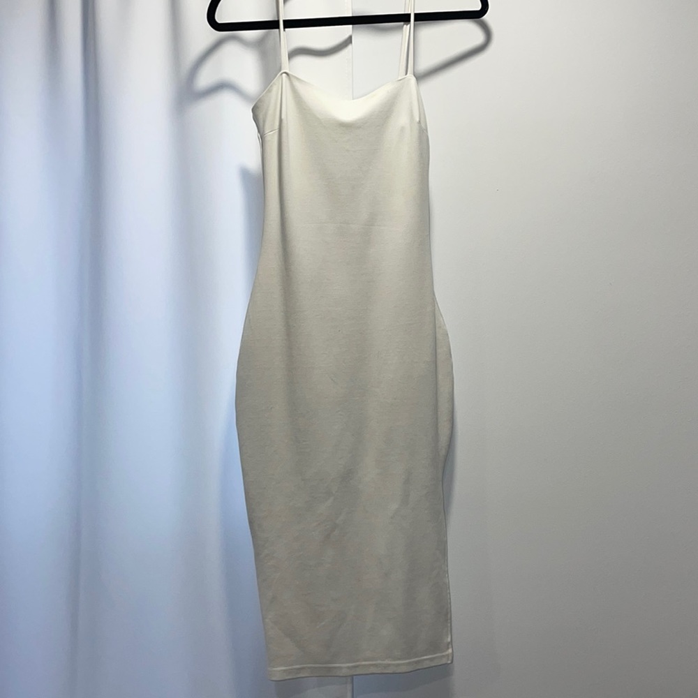 White MIDI Dress